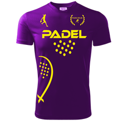 T-Shirt PURPLE Padel1 - Zena Padel