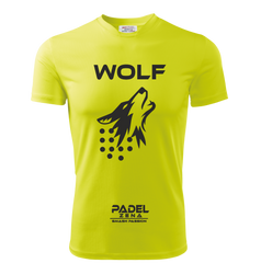 T-shirt Padel Wild Wolf – Maglia Tecnica Unisex Dry Fit – Made in Italy