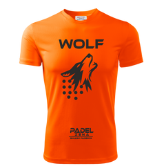 T-shirt Padel Wild Wolf – Maglia Tecnica Unisex Dry Fit – Made in Italy